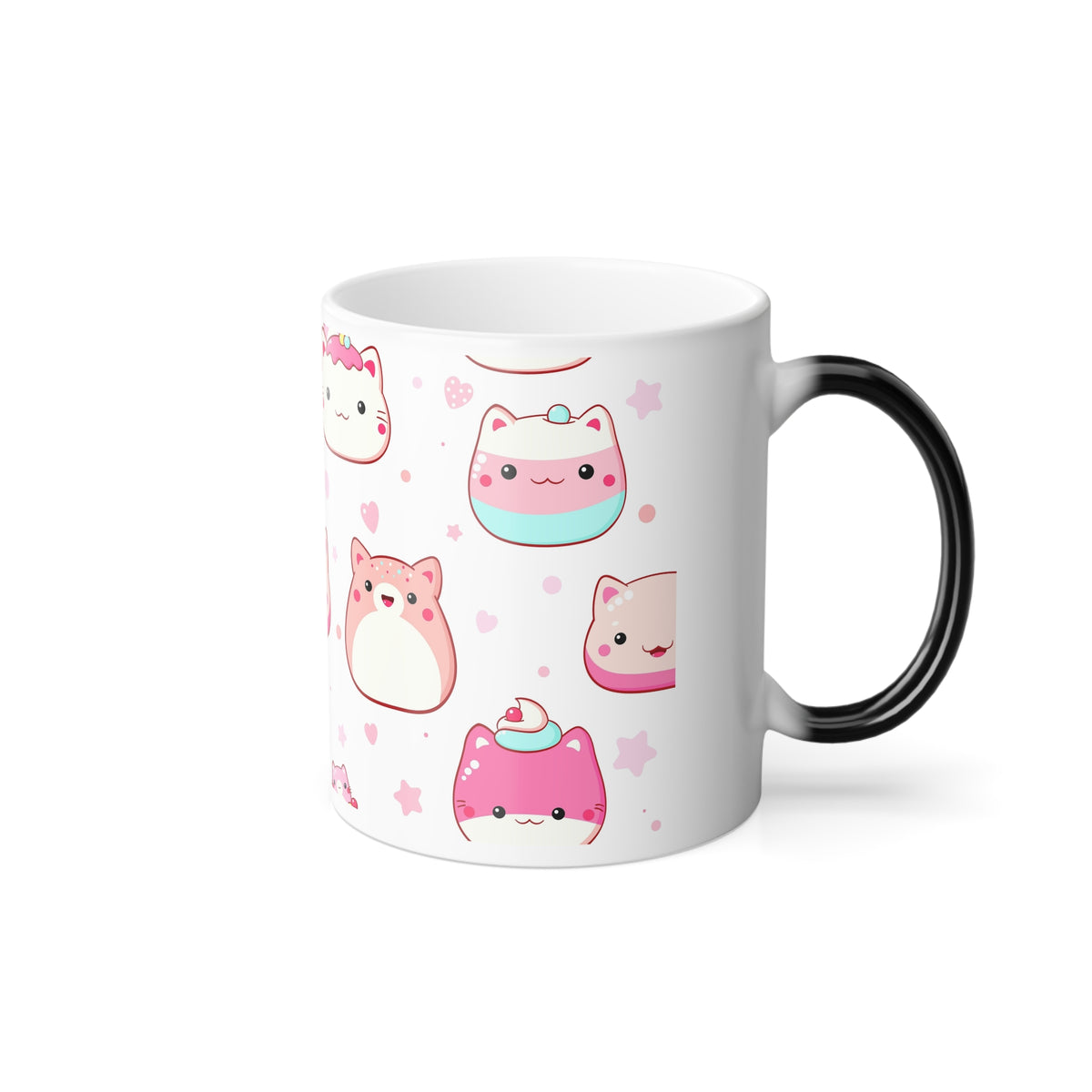 Cute Kawaii Cat Color-Changing Mug
